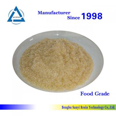 cation ion exchange resin
