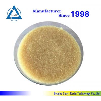 strong acid  cation ion exchange resin