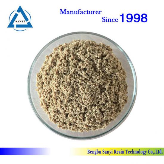 Macroporous strong acid  cation ion exchange resin