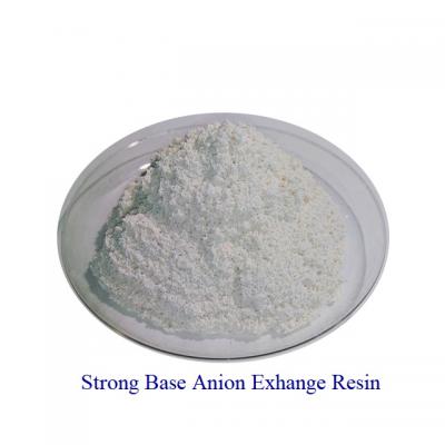 Macroporous strong base anion exchange resin