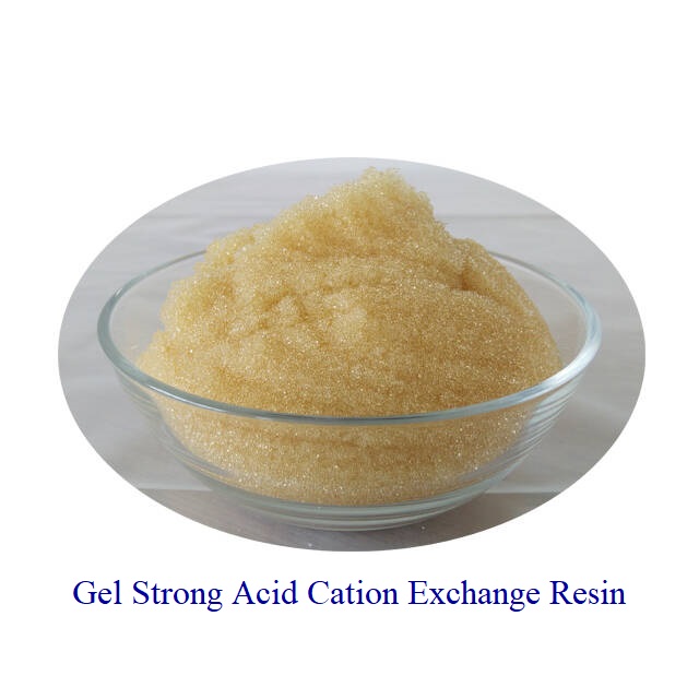 Strong acid cation exchange resin (SAC)
