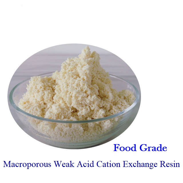 Weak acid cation exchange resin (WAC)
