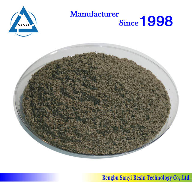 Macroporous strong acid cation exchange resins D001