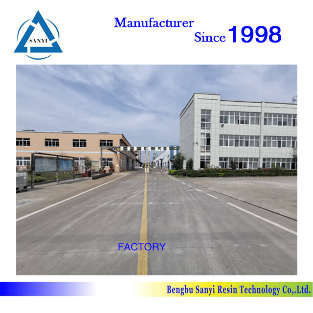 Ion exchange resins factory
